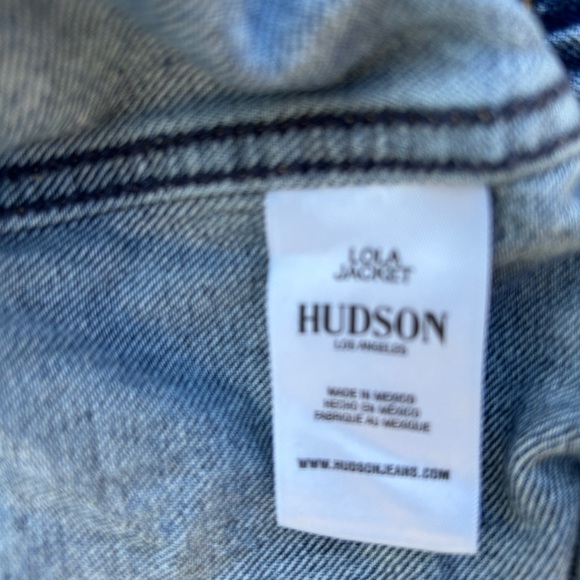 Hudson Jeans Lola Denim Jacket | Jean Jacket - Picture 5 of 5